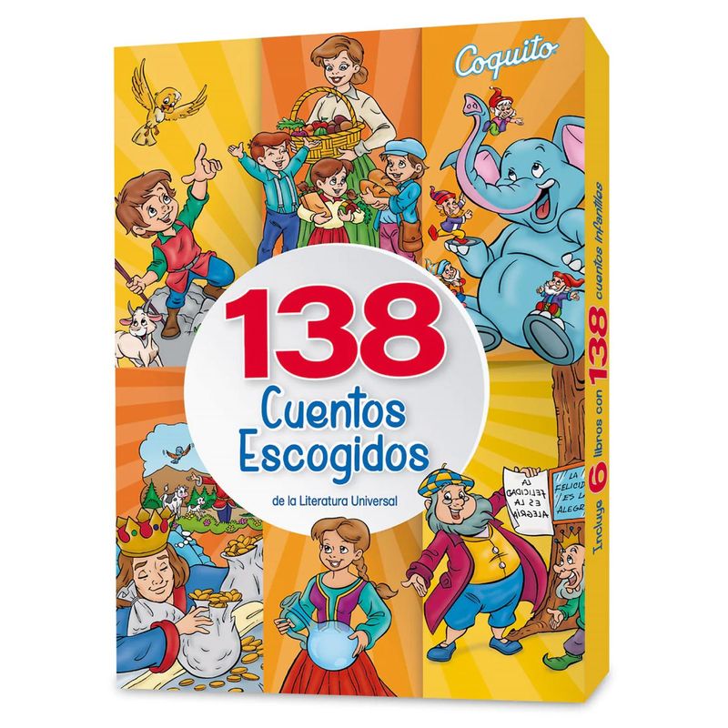 GENERICO - Pack 138 Cuentos Escogidos. Coquito