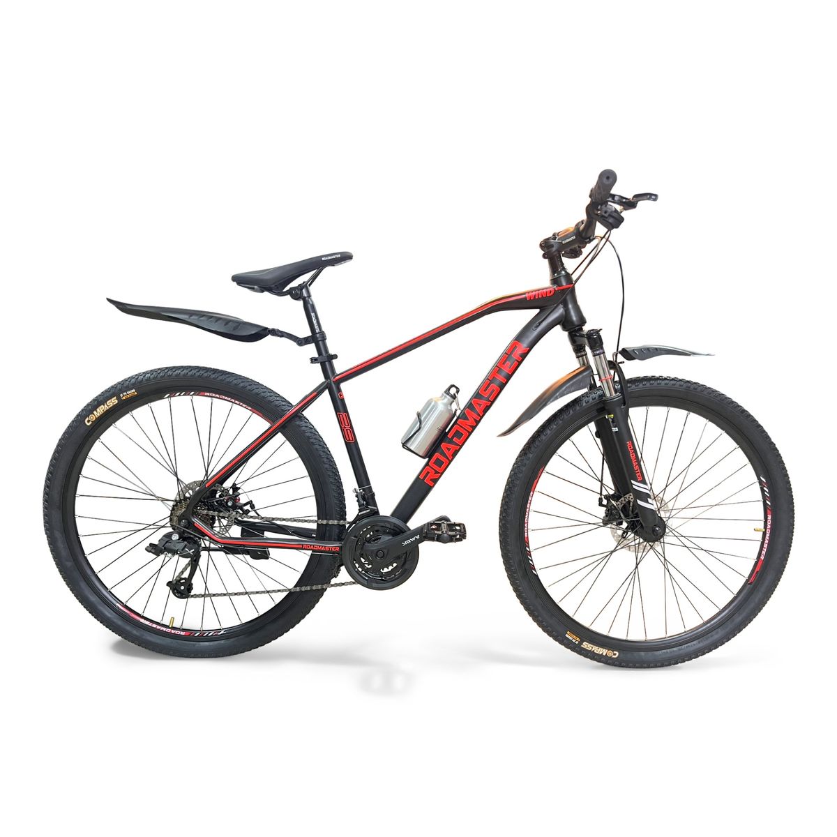 ROADMASTER - Bicicleta Roadmaster Wind Rin 29 24Vel Cambios Palanca VerdeM-