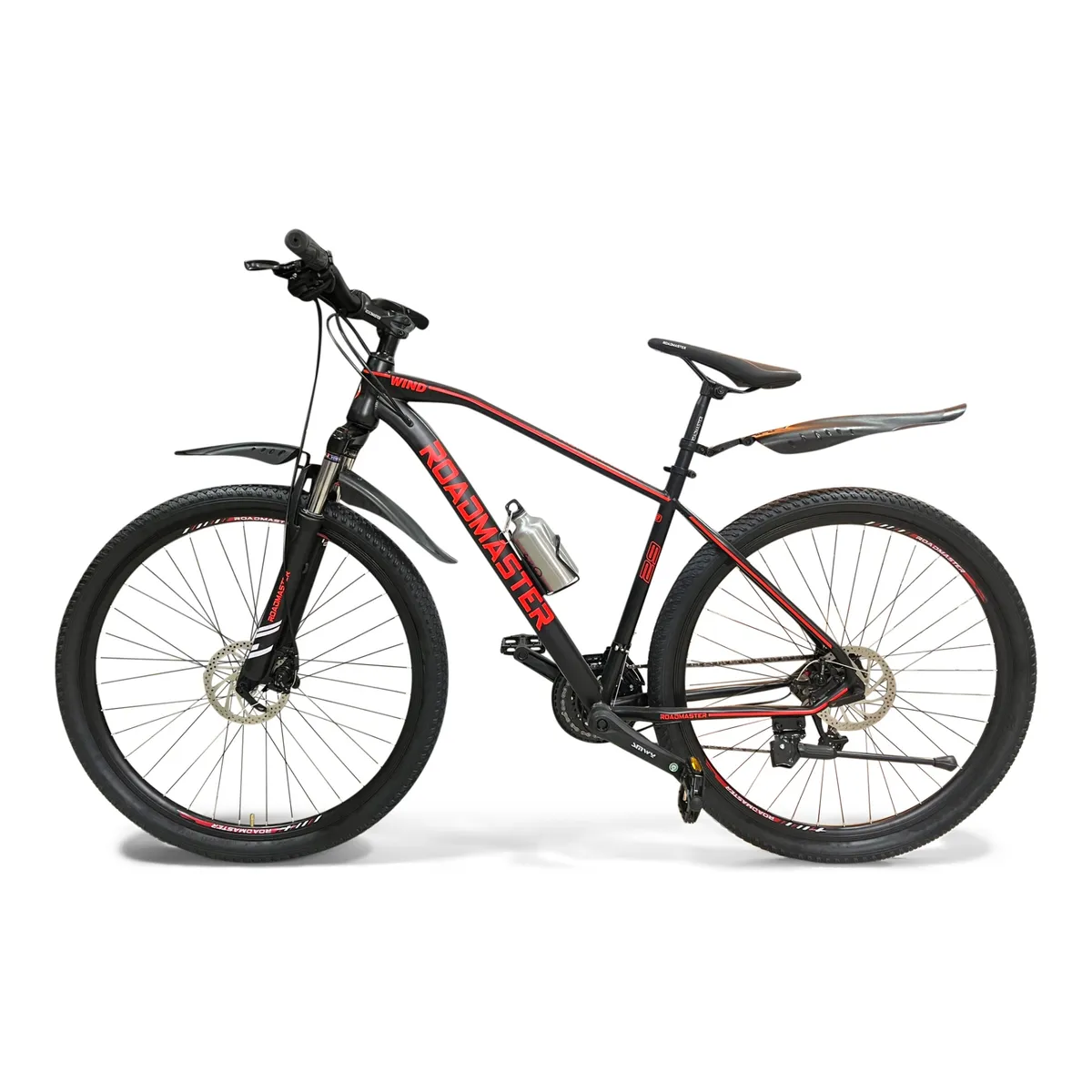 ROADMASTER - Bicicleta Roadmaster Wind Rin 29 24Vel Cambios Palanca VerdeM-