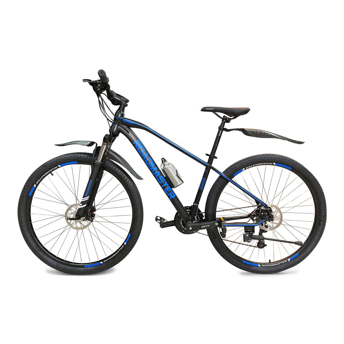 ROADMASTER - Bicicleta Roadmaster Wind Rin 29 24Vel Cambios Palanca VerdeM-