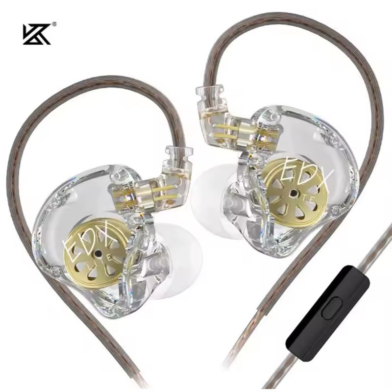 KZ - Audifonos kz Edx lite con micrófono para juegos deportivos
