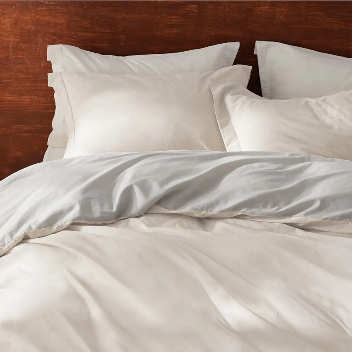 MY HOME STORE - Duvet Cover Beige Gris Claro  - Plumón Sencillo