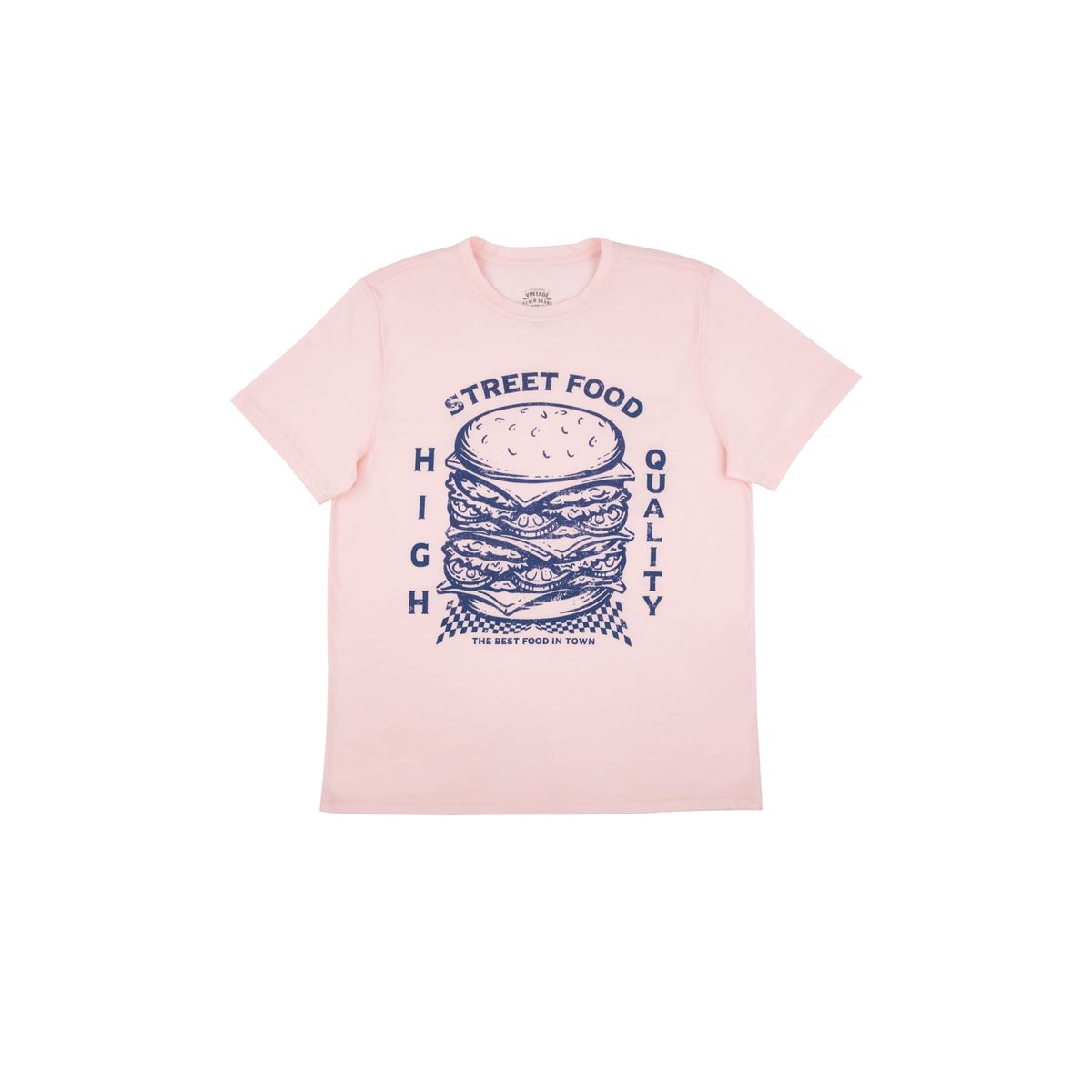 TENNIS - Camiseta rosada manga corta para hombre