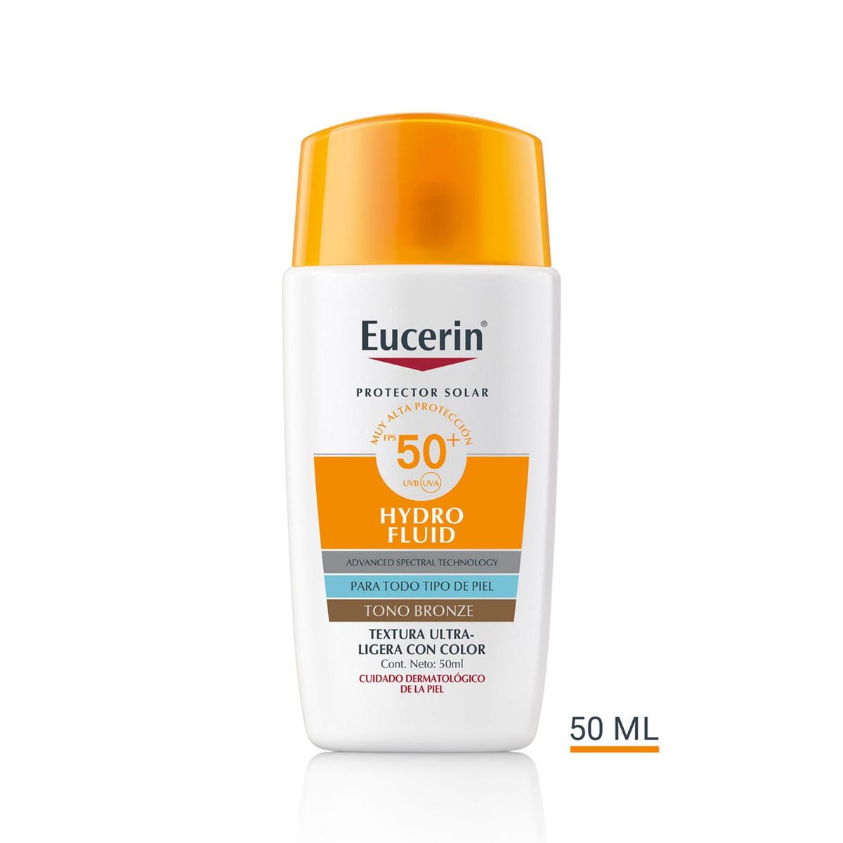 EUCERIN - Protector Solar Eucerin Hydro Fluid Tono Bronze FPS 50