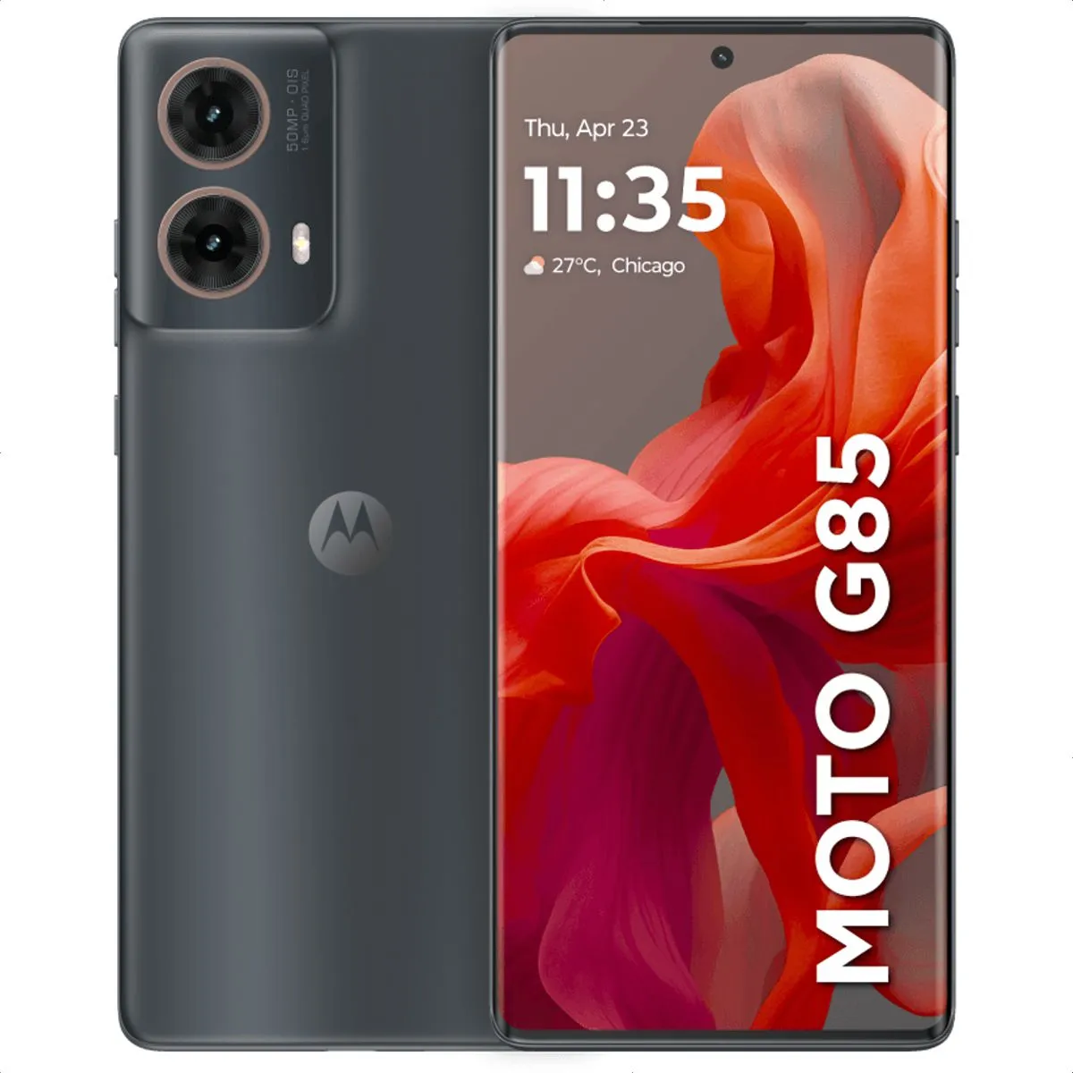 MOTOROLA - Celular Motorola Moto G85 5G Dual Sim 256GB 8GB 67 Gris