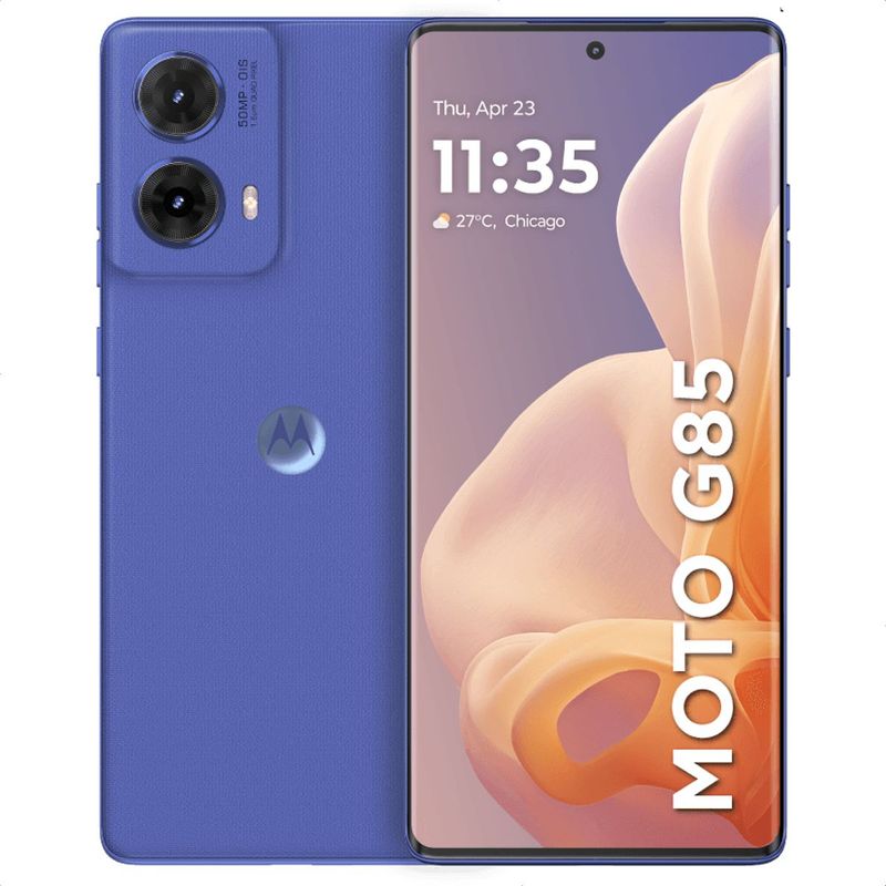 MOTOROLA - Celular Motorola Moto G85 5G Dual Sim 256GB 8GB 67 Azul