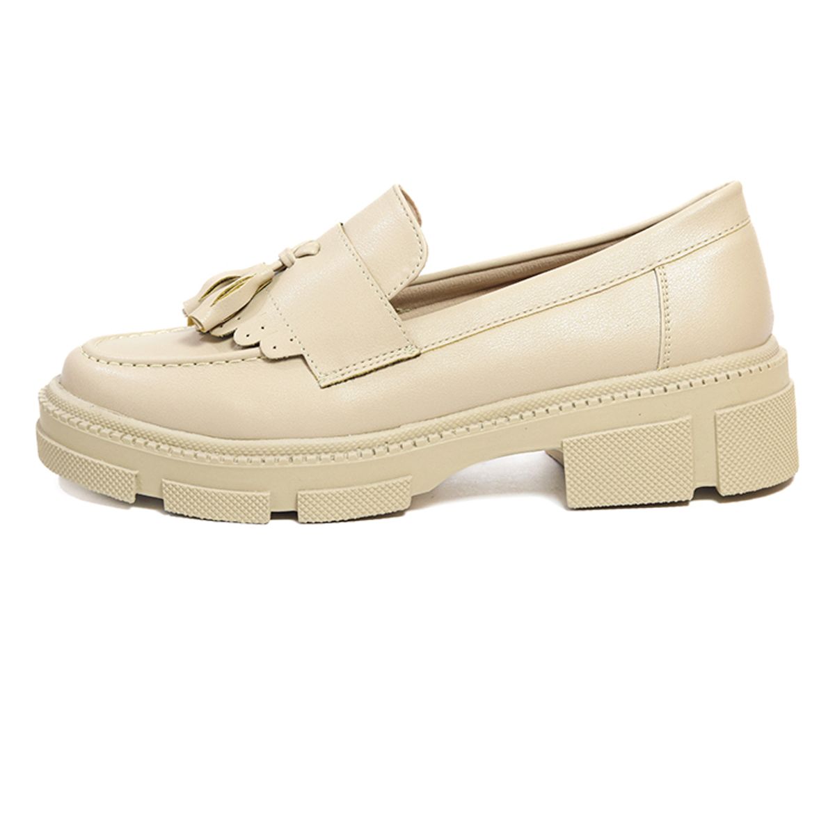 BALLERINA - Mocasín Beige Ballerinas Sara