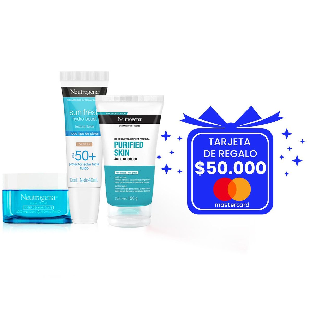 NEUTROGENA - RUTINA PIEL MIXTA A GRASA color