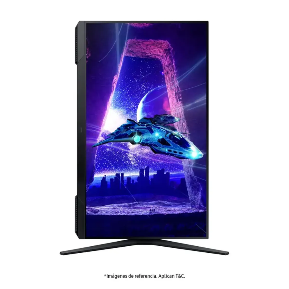 SAMSUNG - Monitor SAMSUNG Gamer 27 Pulgadas Odyseey DG300 FHD Plano Negro