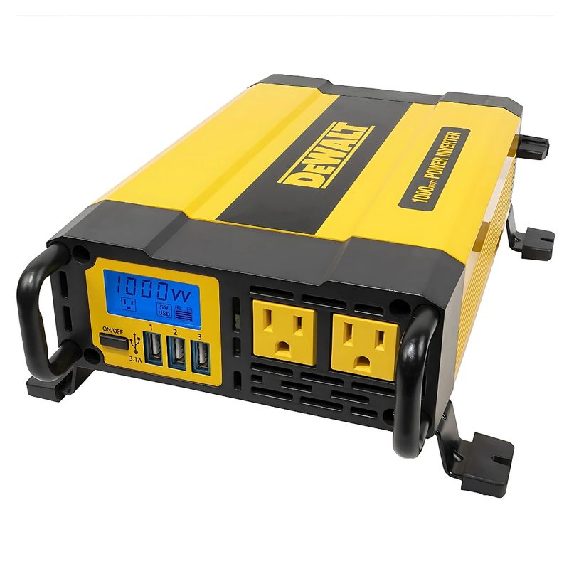 DEWALT - Inversor De Corriente Dewalt Dxaepi 1000w Hasta 2000w