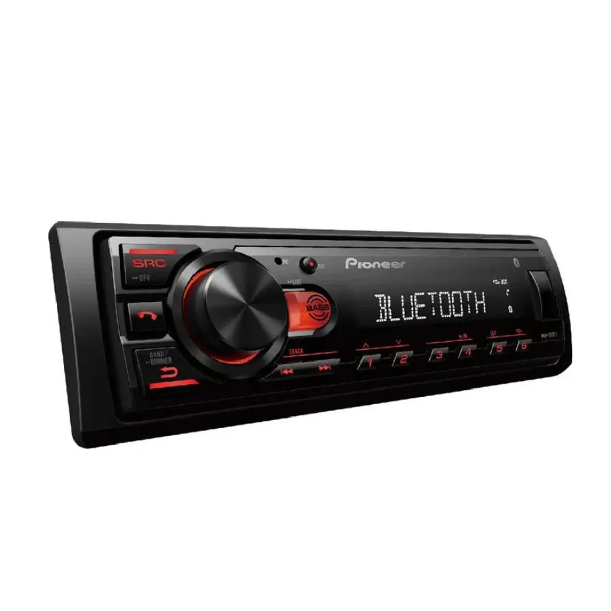 PIONEER - Combo Radio Carro USB Bluetooth Y Parlantes 6 Pulg Pioneer MXT-S236BT