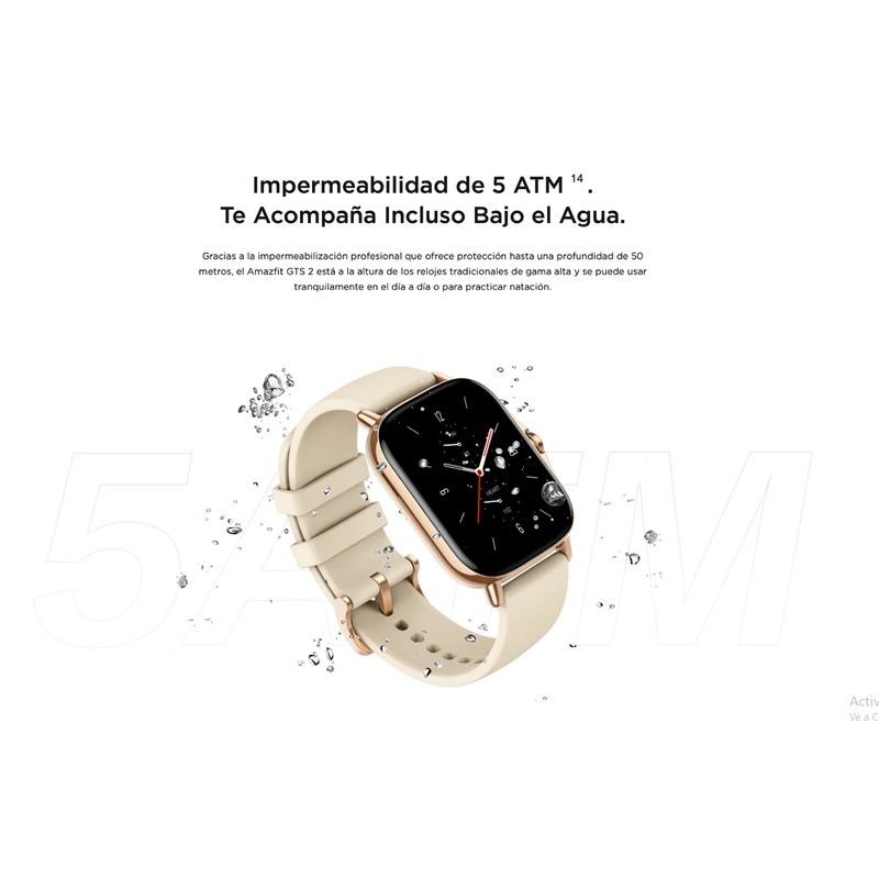 AMAZFIT - Smartwatch Amazfit Fashion Gts 2 Petal Pink Nueva Versión Rosa