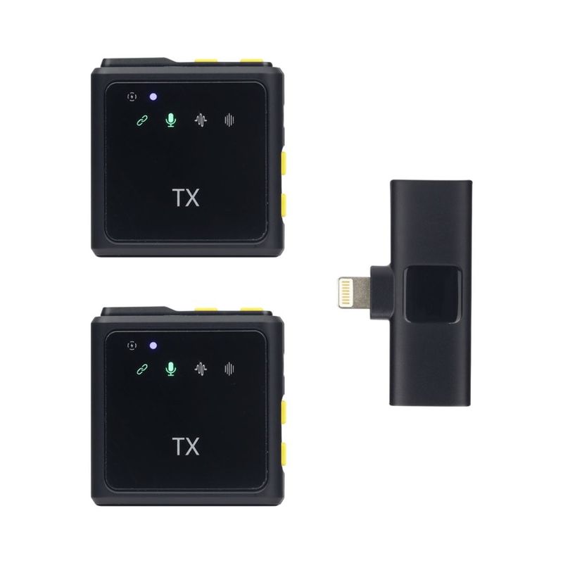 JALTECH - Doble Microfono de Solapa para iPhone TX - Jaltech