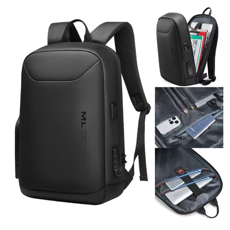 DISTRIBUCIONES GUZ SAS - Morral Para Laptop Tech Hombre Y Mujer Usb  Minimalista