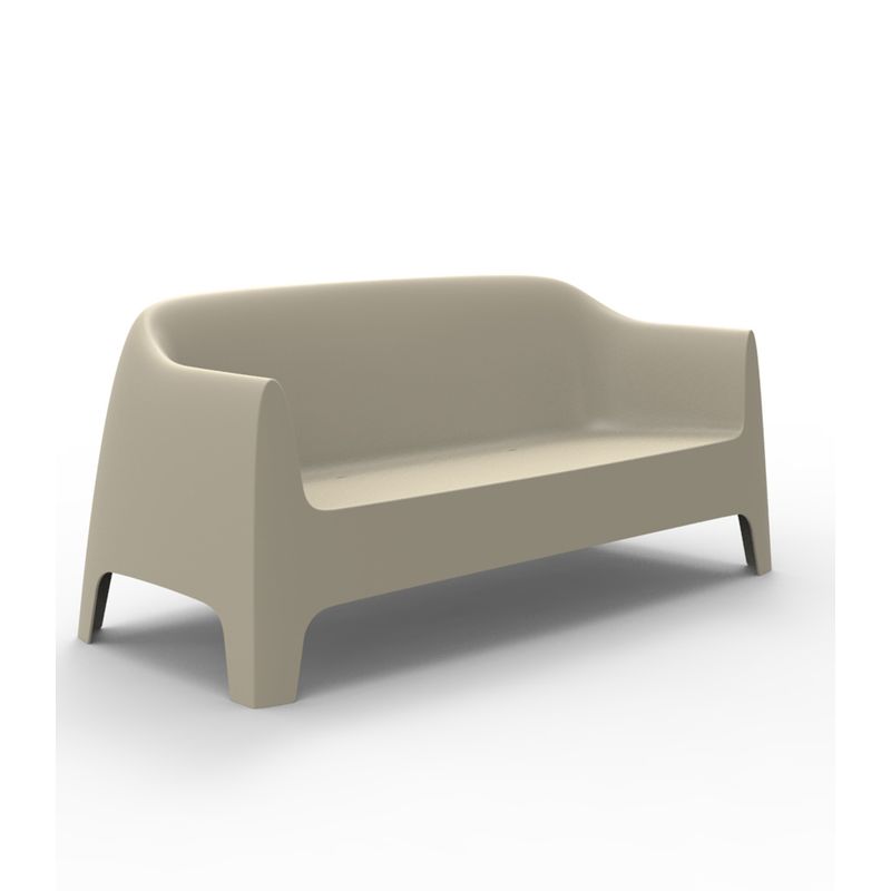 VONDOM - SOFA SOLID ECRU VONDOM EN POLIPROPILENO
