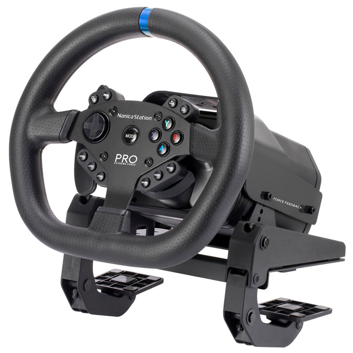 JYR TECHNOLOGY - Volante De Carreras Jyr Pro Tuns-023 Pedales + Palanca Psxboxpc