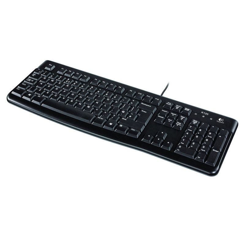 LOGITECH - LOGITECH K120 TECLADO CON CABLE