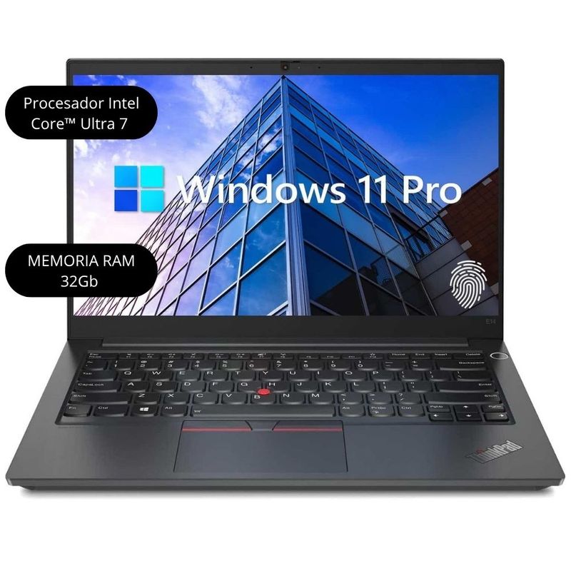 LENOVO - LENOVO THINKPAD E14 GEN 6 - CORE ULTRA 7 155H - RAM 32GB- SSD 1TERA - 14" - WIN 11 PRO