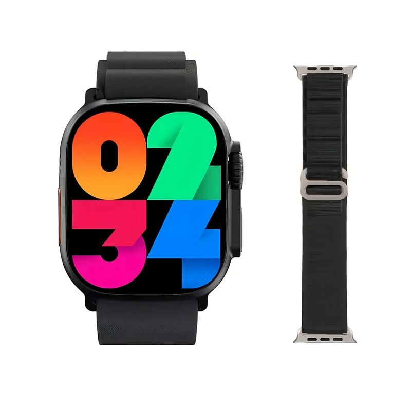 GENERICO - Reloj Inteligente Amoled Hw9 Ultra Max Series 9