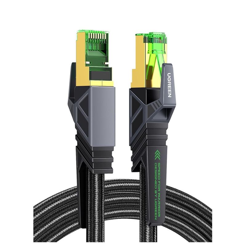 UGREEN - Cable Red Cat8 Ethernet Conector RJ45 40Gbps 2000Mhz 3m Switch PS5 PS4