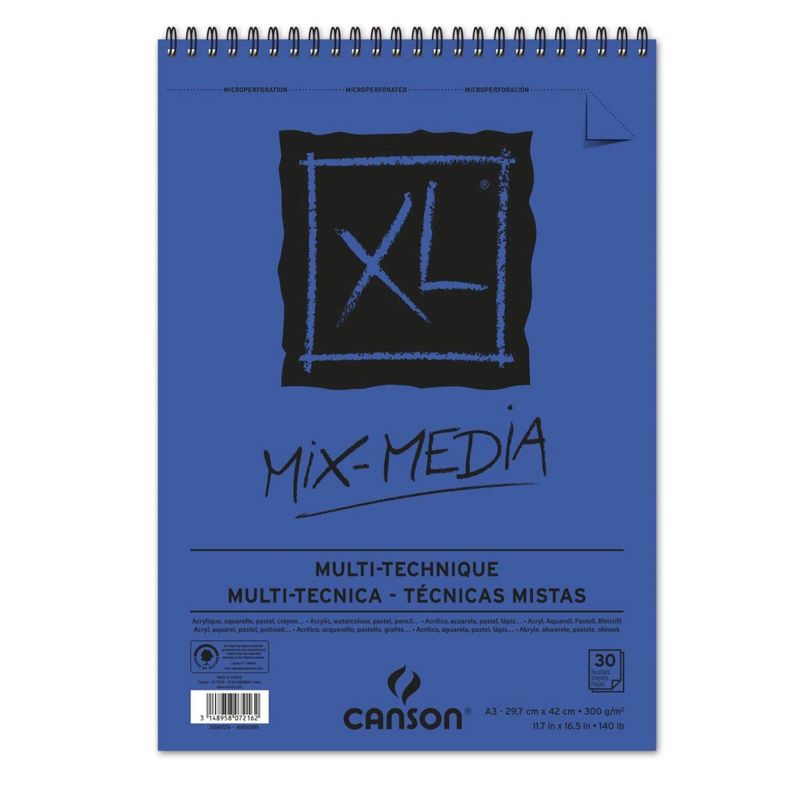 CANSON - Block acuarela 300g a4 arg x 30h canson
