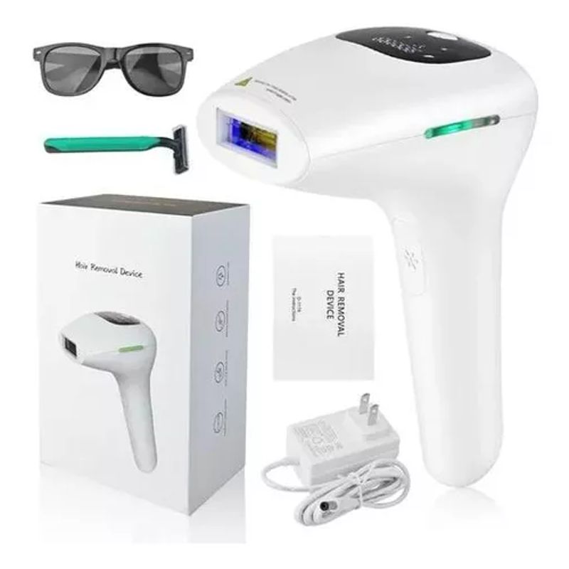 GENERICO - Depiladora Laser Ipl 500.000 Destellos Sin Dolor Blanco