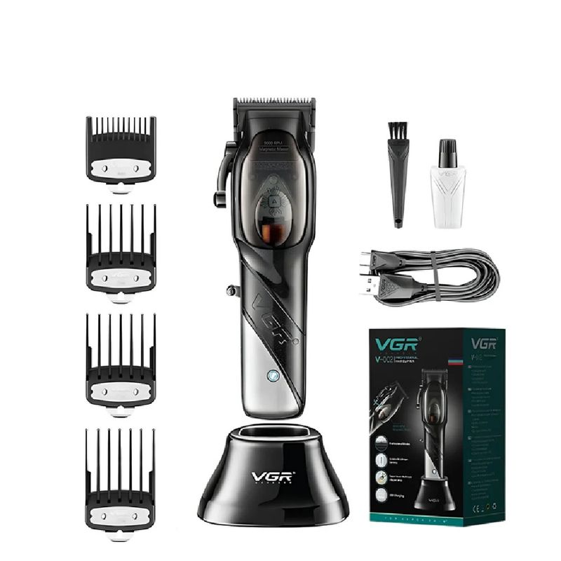 VGR - Maquina Para Cortar Cabello Original VGR V-002 Motor Magnético