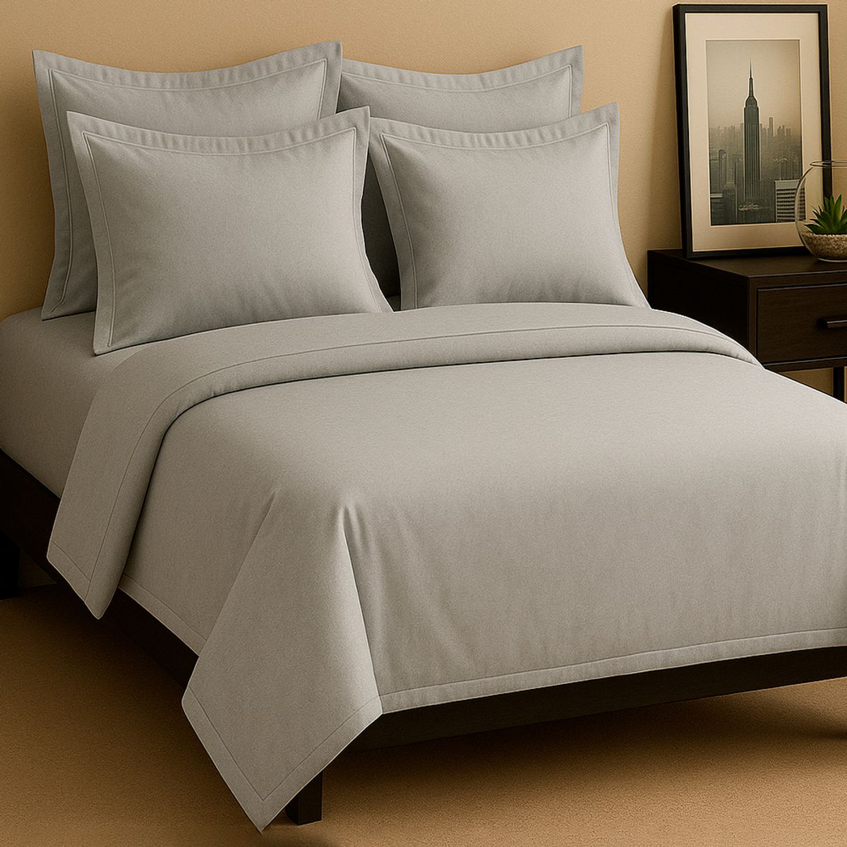 LILE - Juego de Sábanas de Algodón 400 hilos - Variedad de Colores