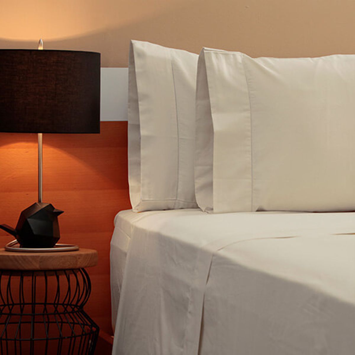 LILE - Juego de Sábanas de Algodón 400 hilos - Variedad de Colores