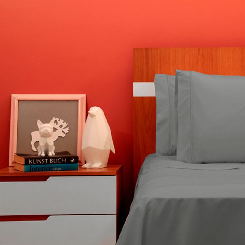 LILE - Juego de Sábanas Azul Noche