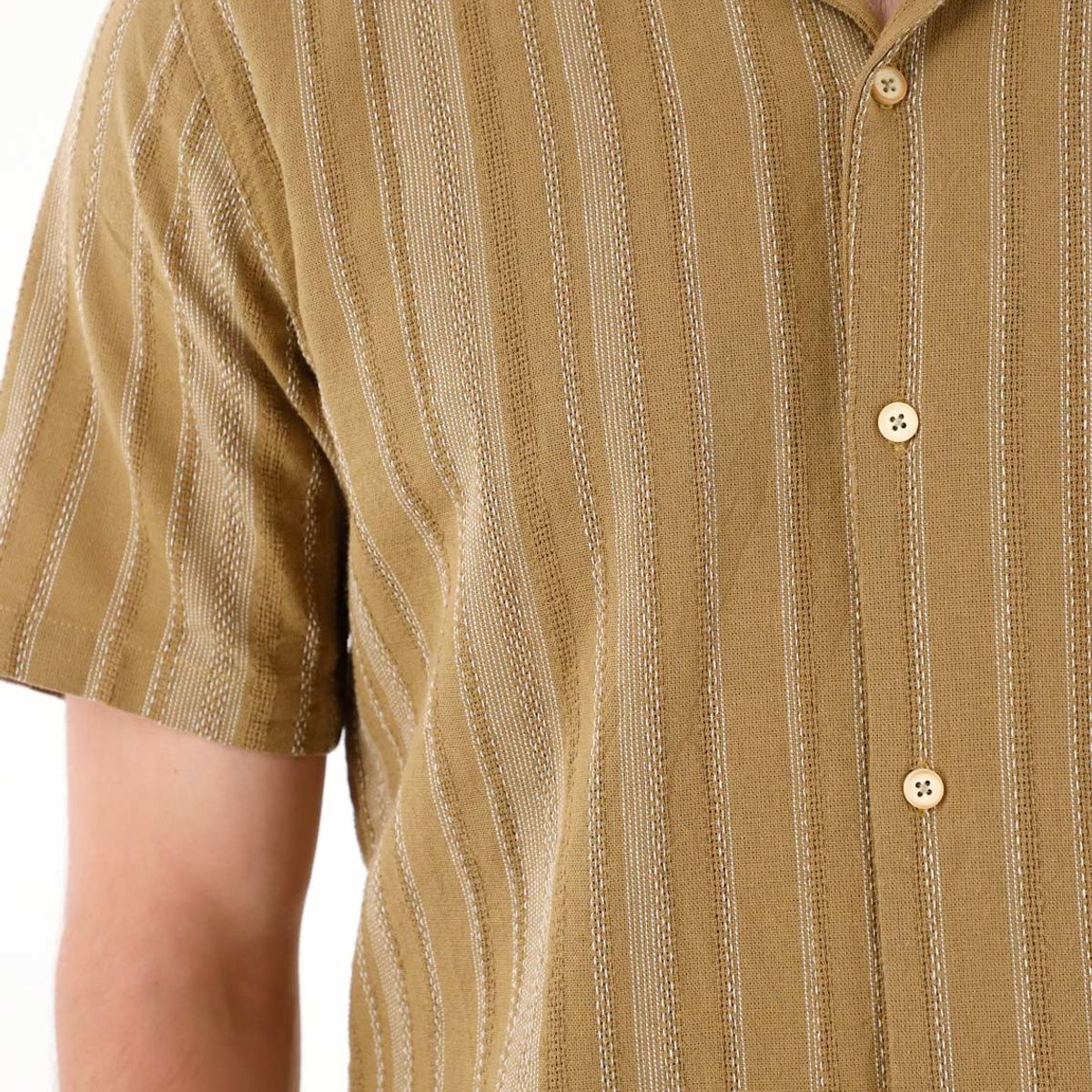 TENNIS - Camisa con diseño a rayas para hombre