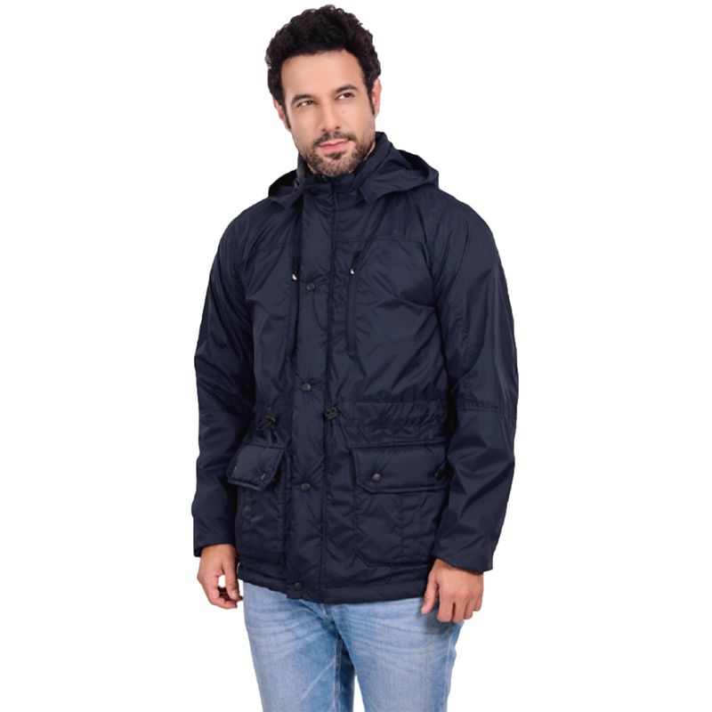 GENERICO - Chaqueta Hombre Abrigo Ligero Impermeable Acolchada Semi Gabán Ovejera