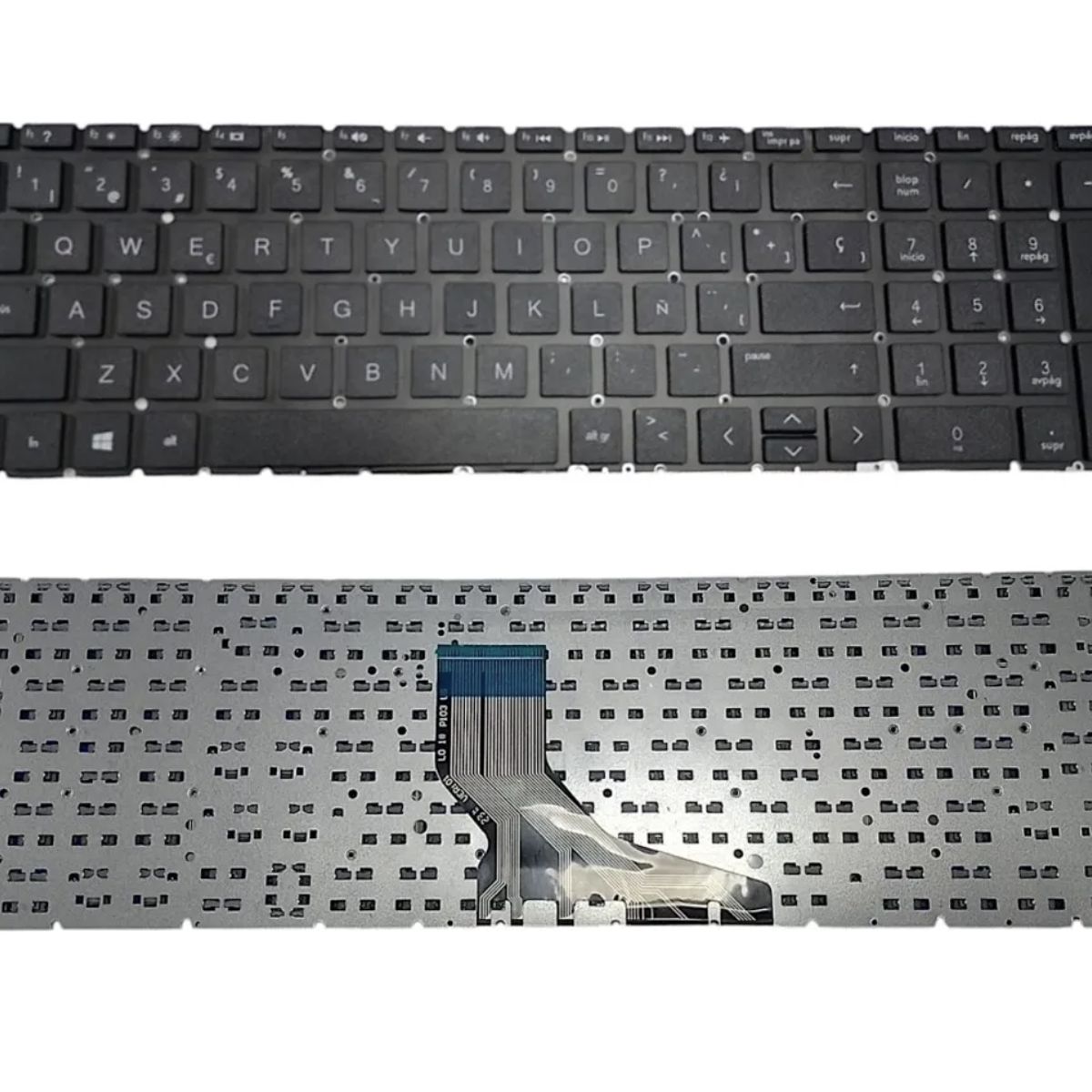 GENERICO - Teclado Repuesto Para Hp 15-cx 15-cw 15-da 15-db 1155v