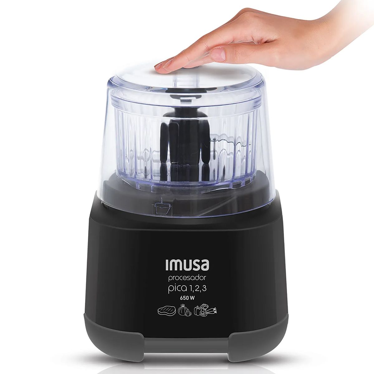 IMUSA - Picatodo 123 650W Imusa 5861027162 -Negro