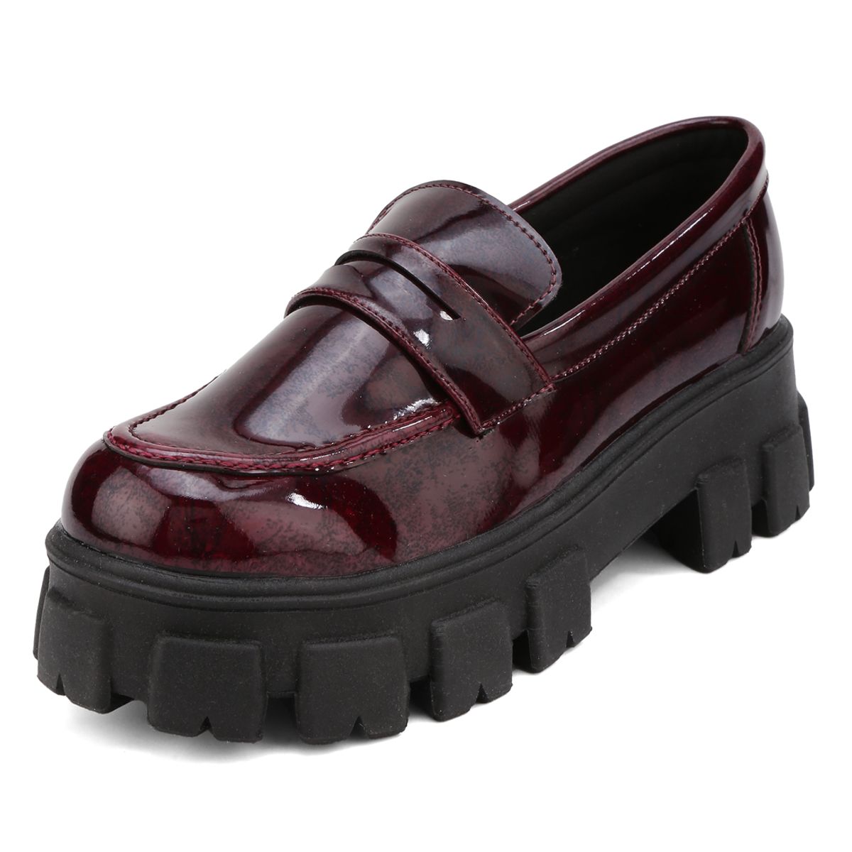SEVENTEEN - MOCASINES VINOTINTO EN CHAROL SEVENTEEN BELINDA