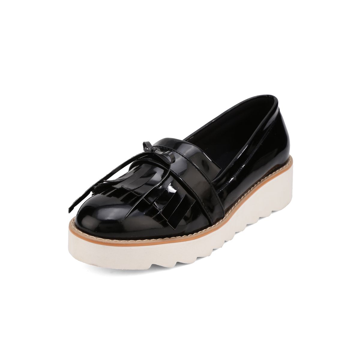 SEVENTEEN - MOCASINES NEGROS EN CHAROL SEVENTEEN XAFIR