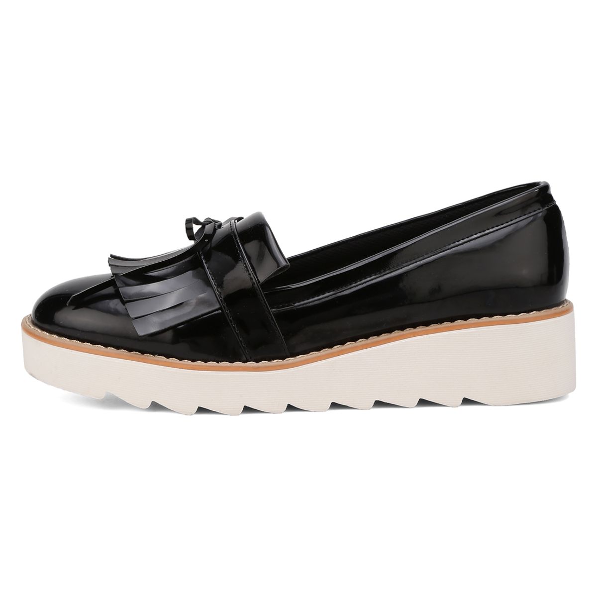 SEVENTEEN - MOCASINES NEGROS EN CHAROL SEVENTEEN XAFIR
