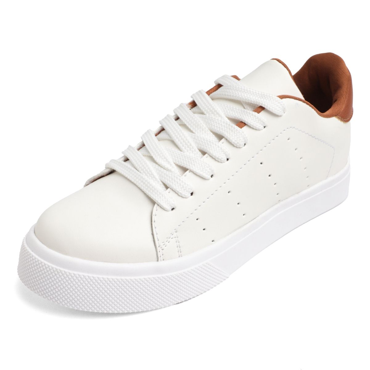 SEVENTEEN - TENIS BLANCOS CON CHULO CAFE SEVENTEEN ONE SMITH