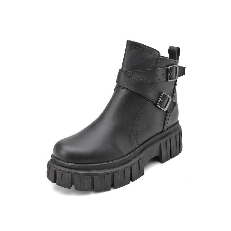 SEVENTEEN - BOTA NEGRA CON HEBILLAS SEVENTEEN  MADISON