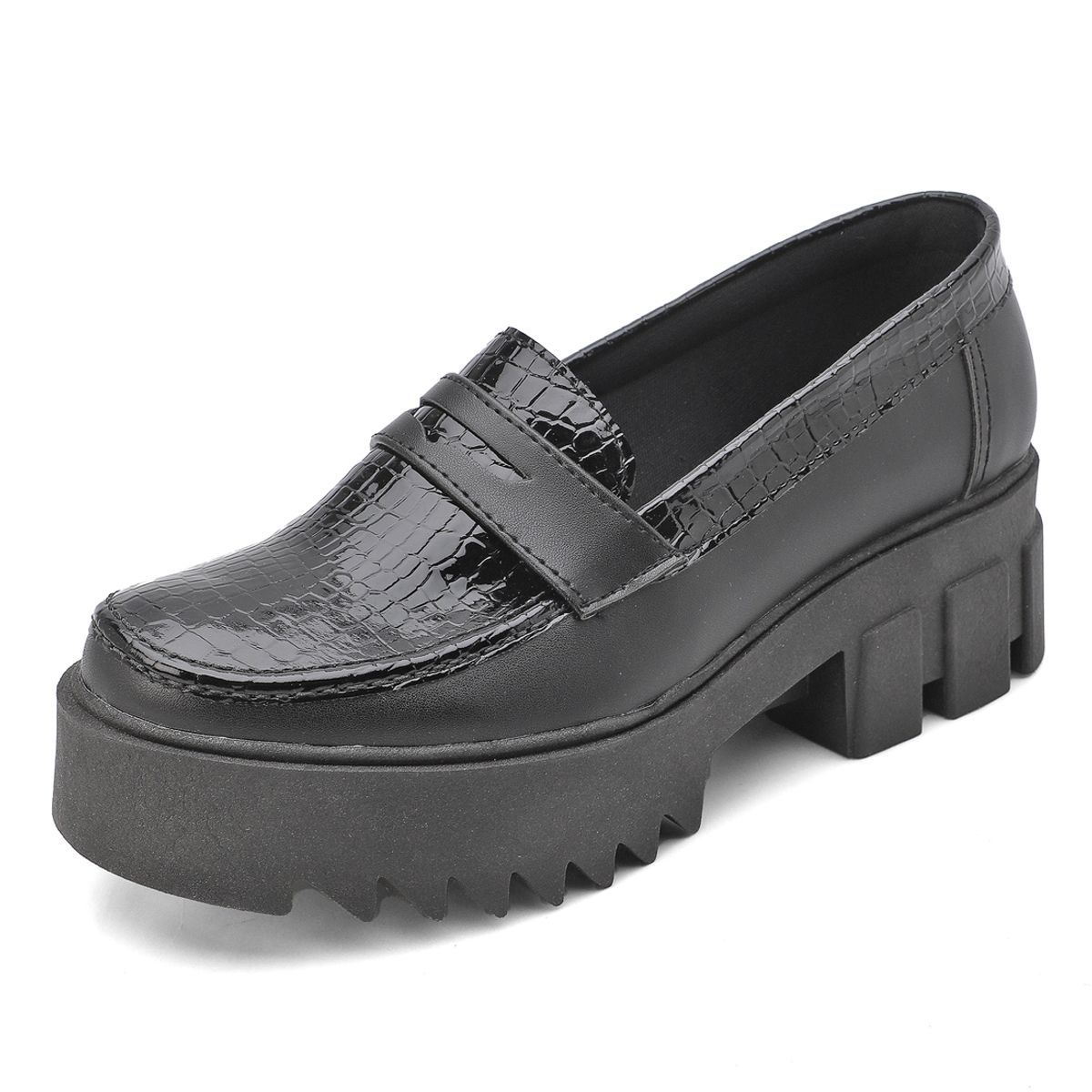 SEVENTEEN - MOCASIN NEGRO SEVENTEEN  DAIANA