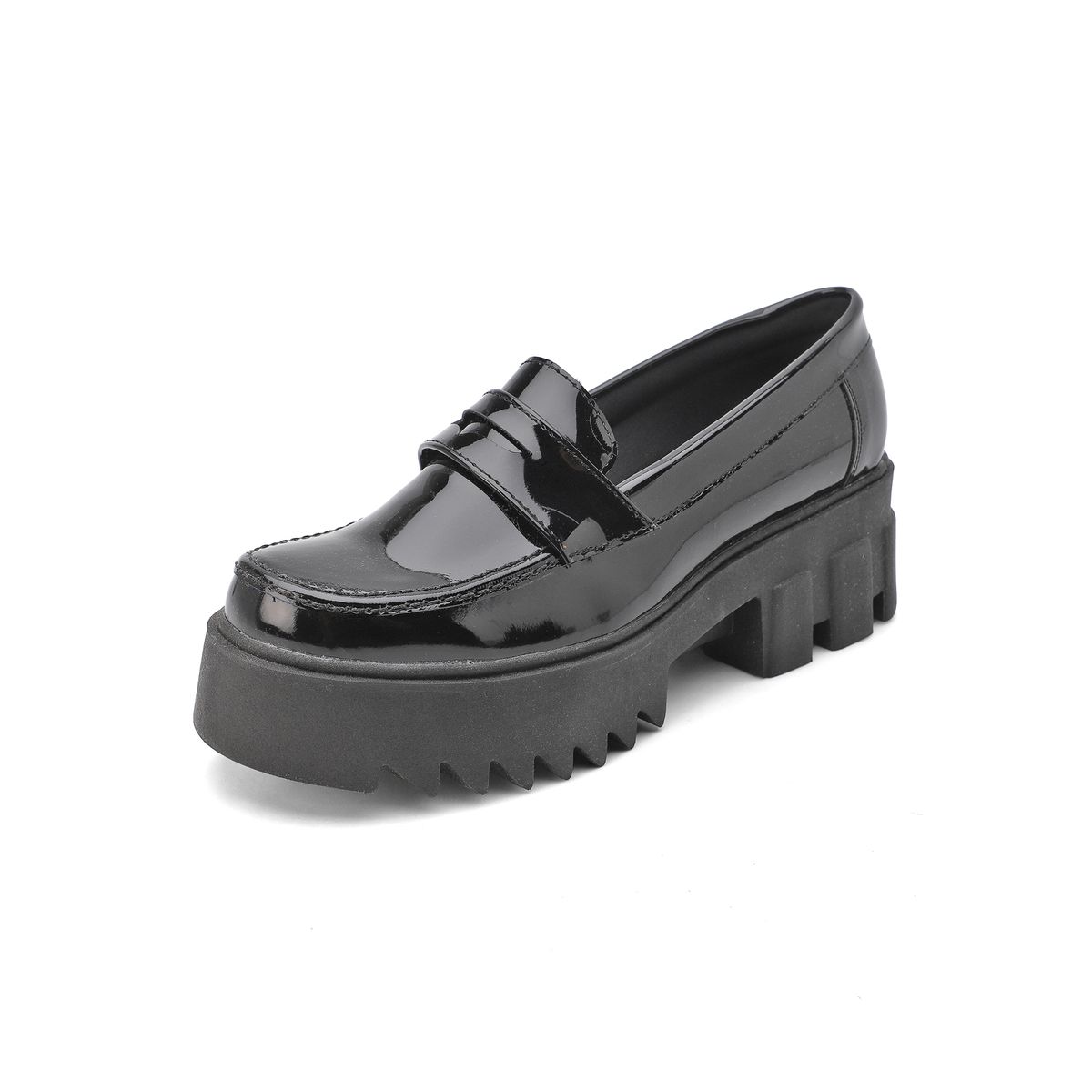 SEVENTEEN - MOCASIN NEGRO CHAROL SEVENTEEN CAITLYNN