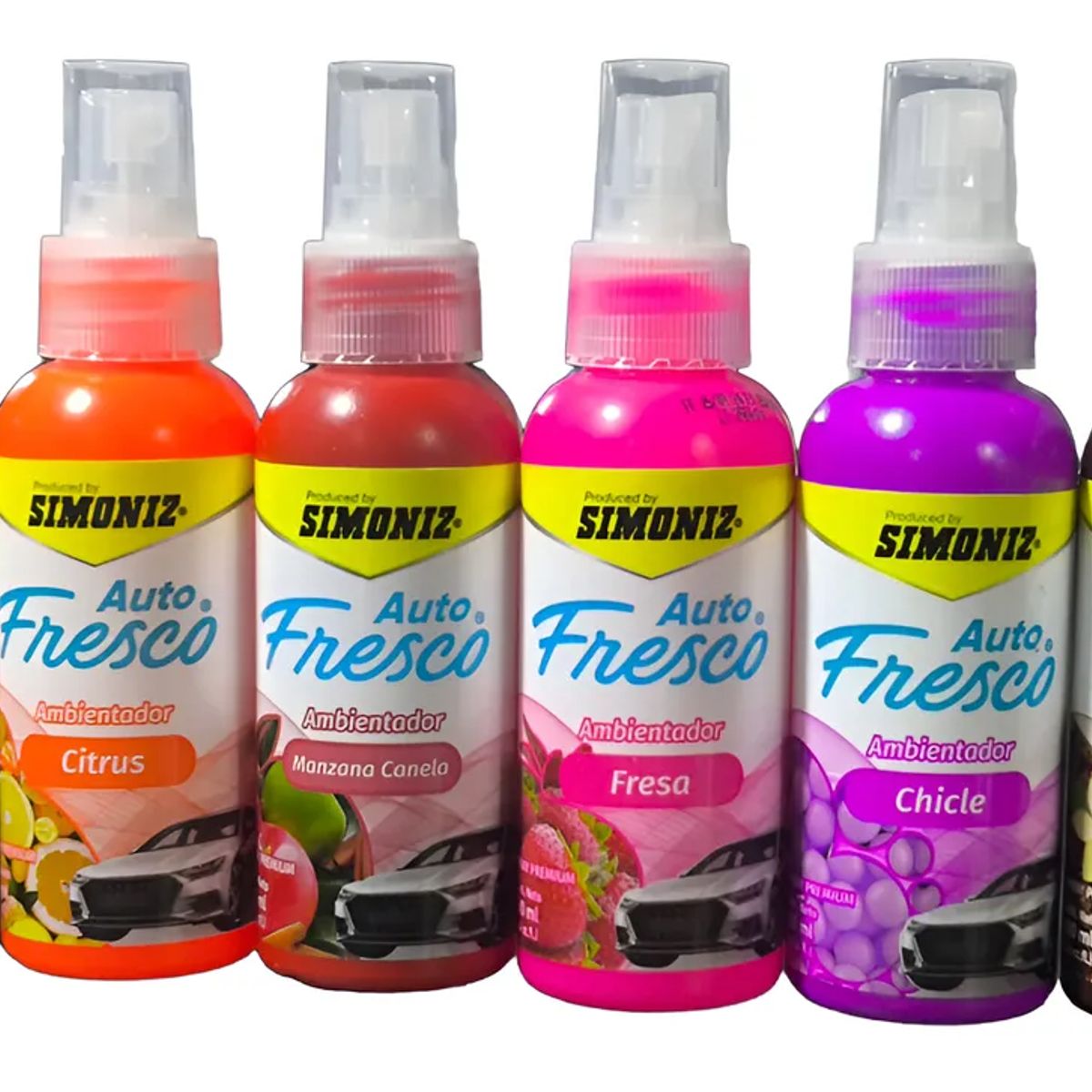 GENERICO - Ambientador Auto Fresco Aromatizante Varios Aromas 100ml