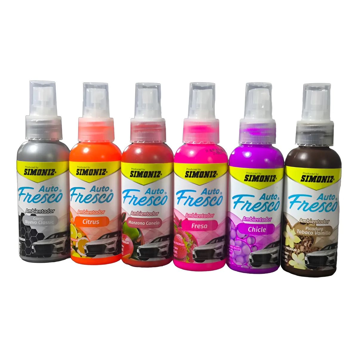 GENERICO - Ambientador Auto Fresco Aromatizante Varios Aromas 100ml