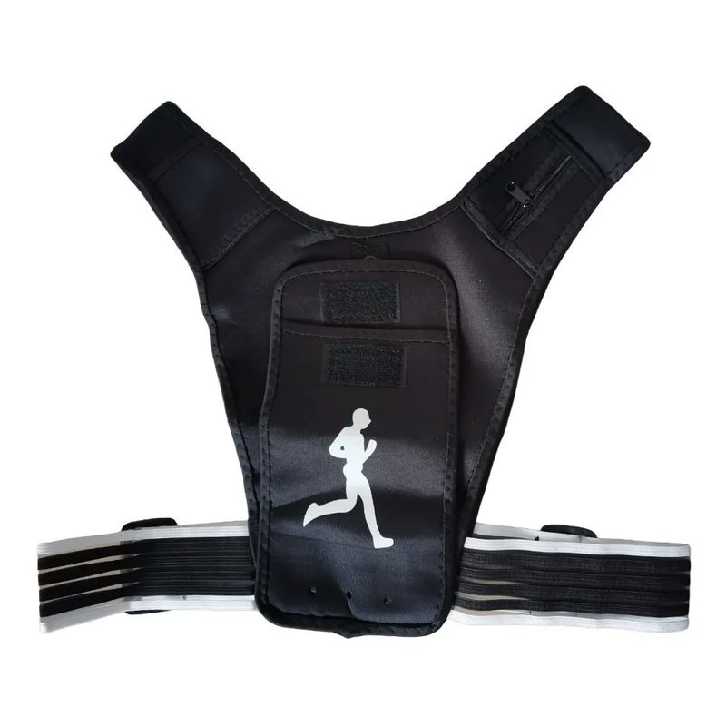 GENERICO - Chaleco Entrenamiento Deportes Correr Trotar Soporte Celular
