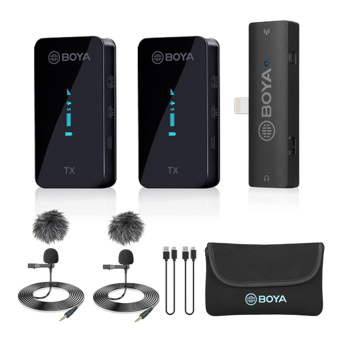 BOYA - BOYA BY-XM6 S4 Micrófono Lavalier inalámbrico