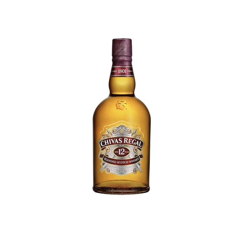 CHIVAS REGAL - Whisky Chivas Regal Blend 12 Años 750 Ml