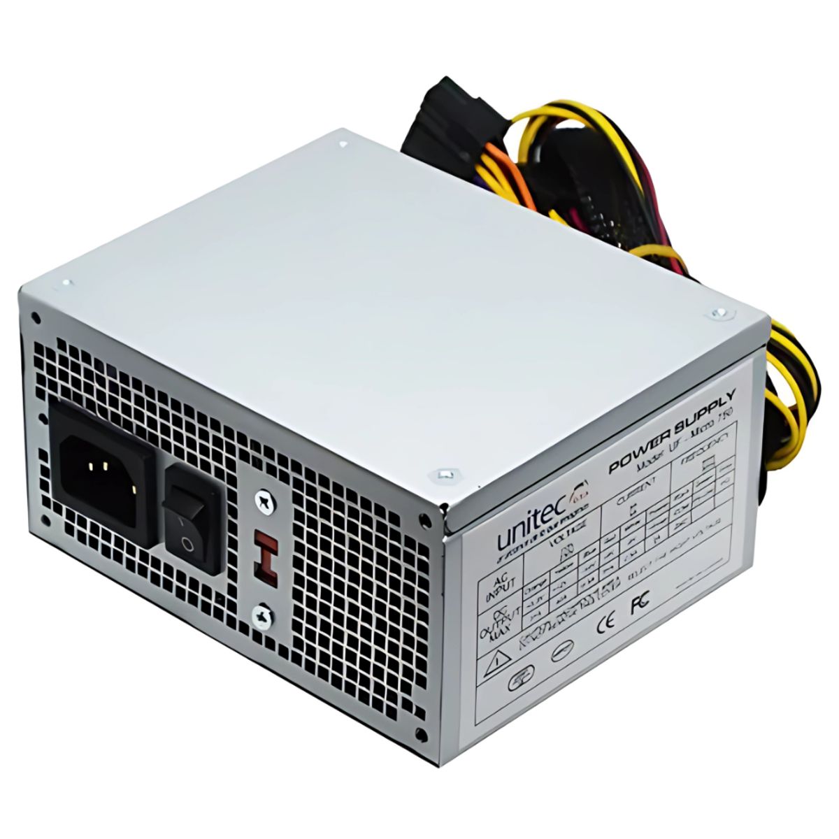 UNITEC - FUENTE DE PODER PARA PC UNITEC ATX 750W