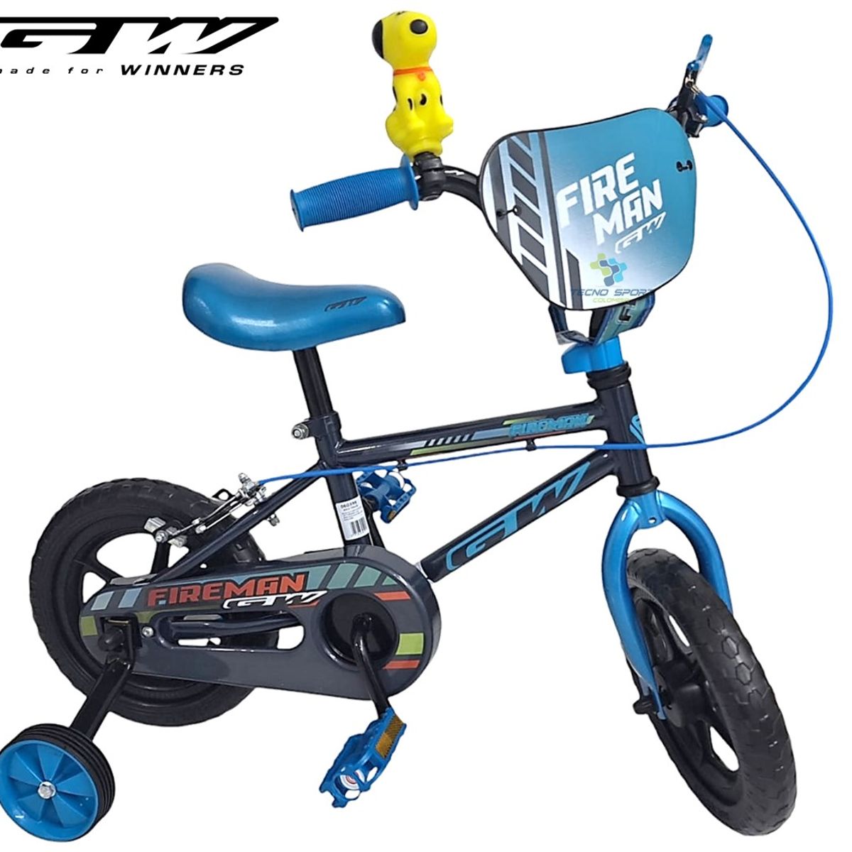 GW - Bicicleta Niño Gw Rin 12 Con Accesorios