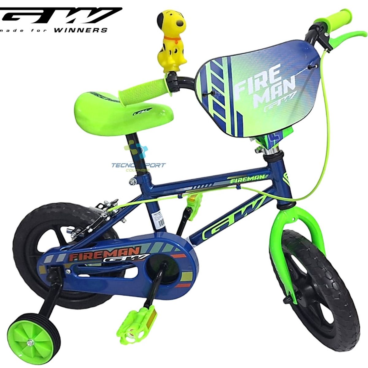 GW - Bicicleta Niño Gw Rin 12 Con Accesorios