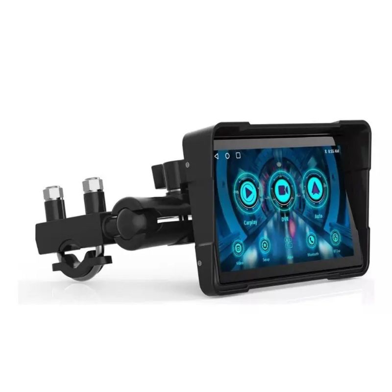 AMERICAN GENERICS - Navegador para moto pantalla táctil Android Apple play CarPlay GPS